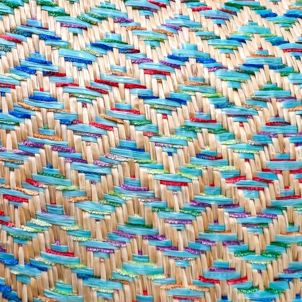 NWT • Raffia Pouch - Picture 3 of 9